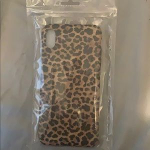 IPhone XS Max leopard print case
